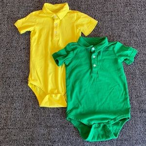 Two Polo Babysuits